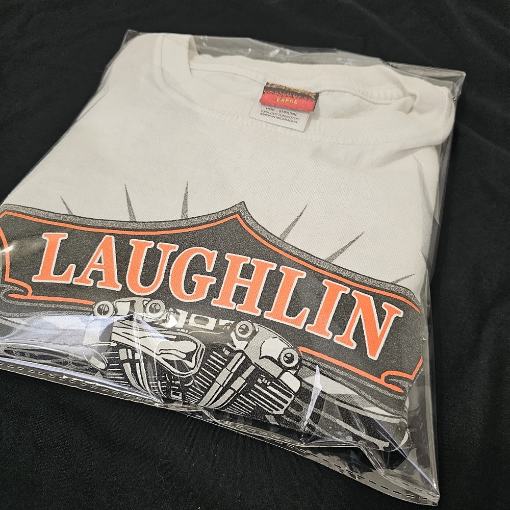 Hot Leathers Laughlin Nevada 2014 T-shirt Men's Large - Picture 6 of 6